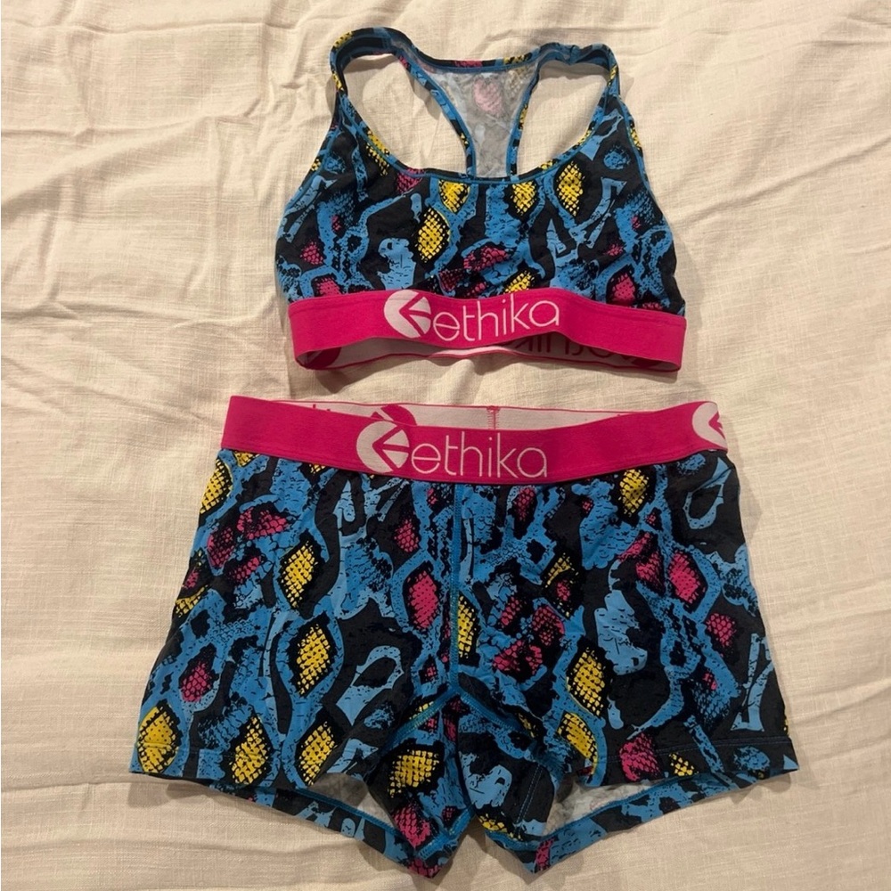 Ethika Multicolor Snake Print Set